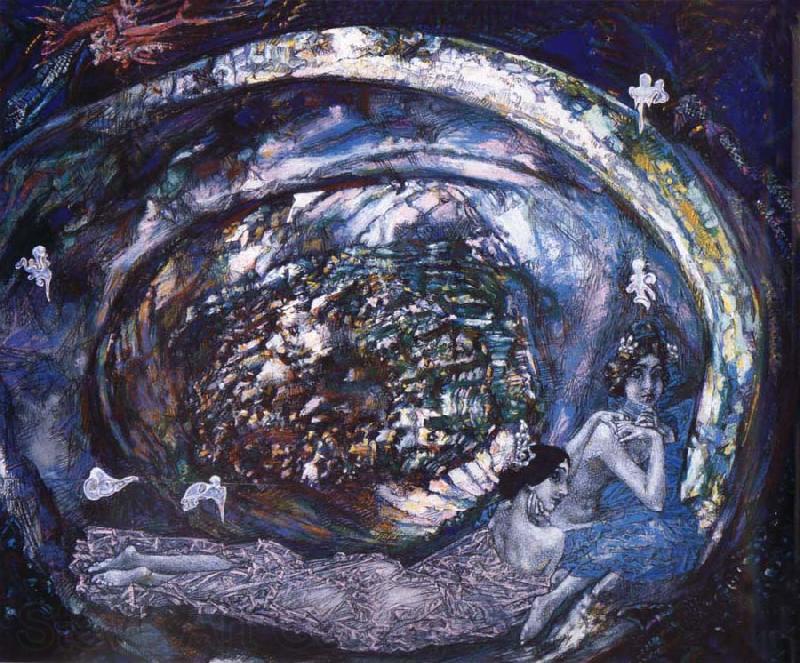 Mikhail Vrubel Pearl Norge oil painting art